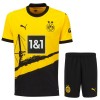 Maglia ufficiale Borussia Dortmund 2023-24 Casa per Bambino